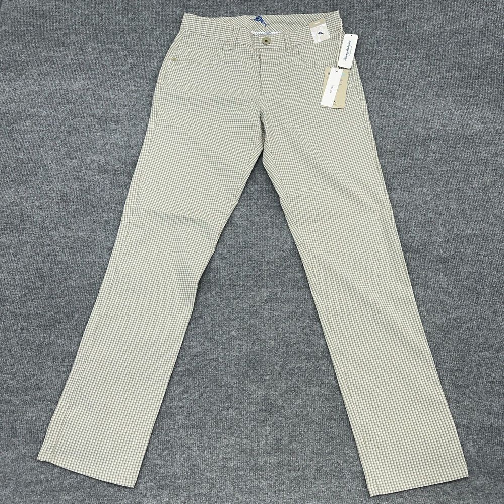 Tommy Bahama Pants Mens 28X32 Khaki Ace Fairway IslandZone Performance 5-Pocket